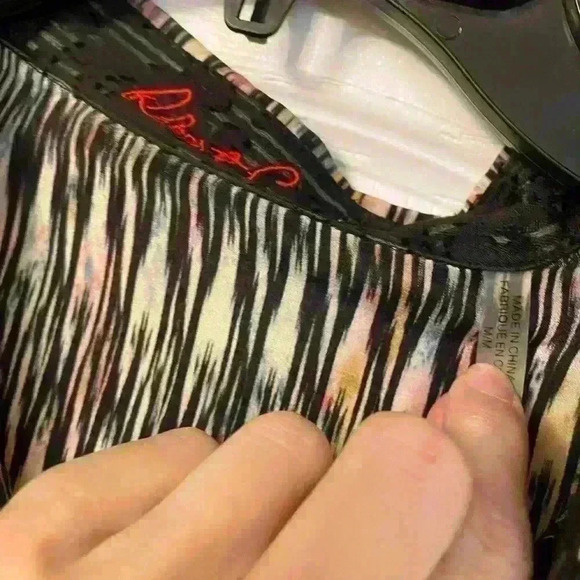 Robert Graham Silk Button Down Blouse - Picture 3 of 7